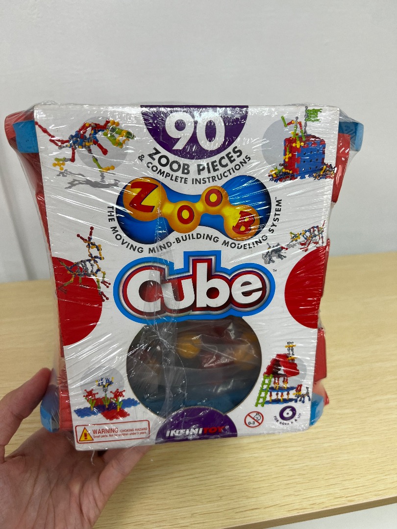 Zoob Cube Building Blocks - 90 Pieces, Hobbies & Toys, Toys & Games on ...
