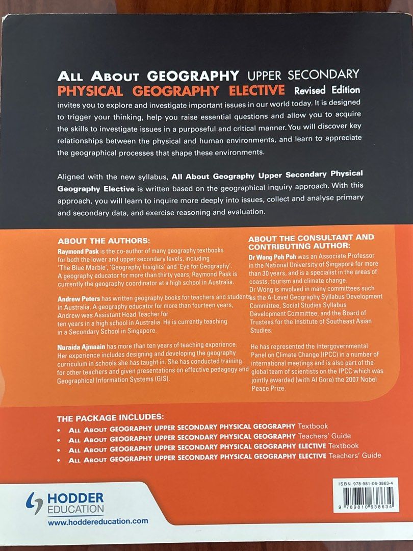 Raymond Pask All About Geography Upper Secondary Textbook, Hobbies & Toys, Books ...