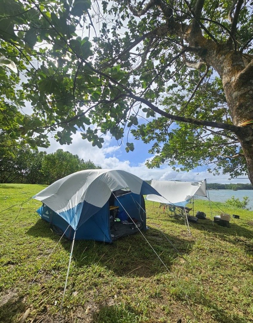 Arpenaz 4 B&W (plus free L tarp) (Category: Hiking & Camping) located in San Juan City. Submitted by lorenvlna-94295 (Listing ID 1410652619, Image 1). Description: i used the tent and xl tarp thrice, twice in driftwoods and another in cavinti - no issues with it but I'm moving to a smaller space and i wont have space for most of the camping gears. .