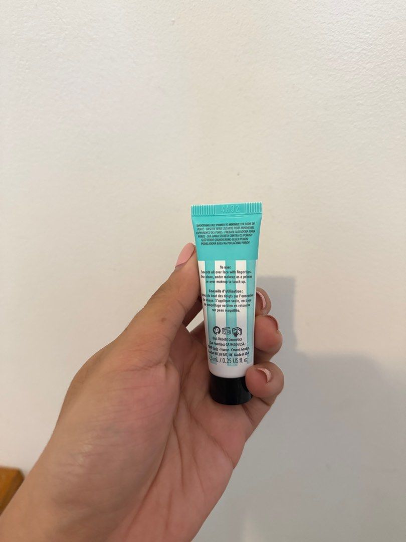 Benefit pore primer 7.5ml (Category: Makeup) located in Quezon City. Submitted by quirksandcurls (Listing ID 1410551179, Image 2). Description: .