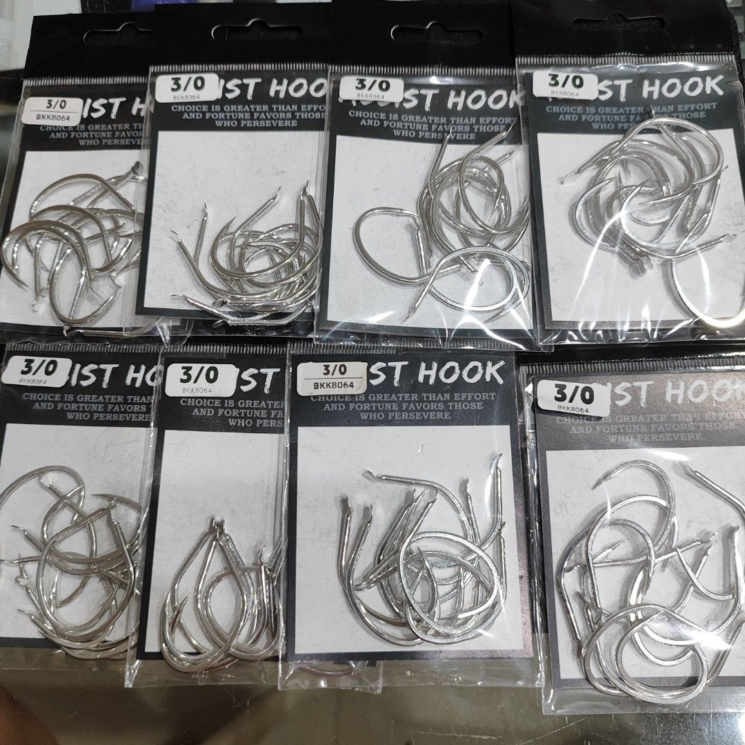 BKK Motherflucker Bass Fishing Hook – Armor Point Series, 25% Stronger HCS Wire, Baitholder Style, Needle Point