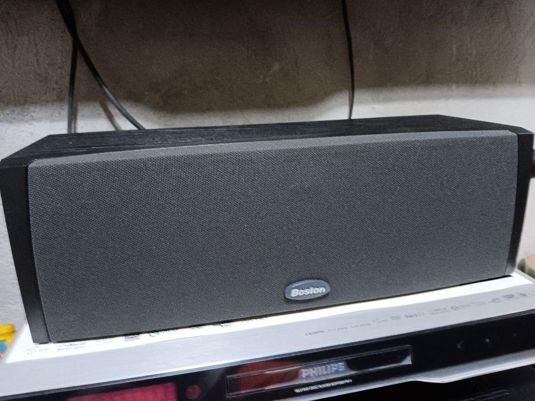Boston Acoustics Center Speaker for ur Receiver Amplifier (Category: Soundbars, Speakers & Amplifiers) located in Mandaluyong City. Submitted by edward.l1 (Listing ID 1410573939, Image 1). Description: Boston Acoustics CRC Center Speaker 100watts @ 8ohms specs nasa Picture Txt or Call 0927 130 7626 Edward.