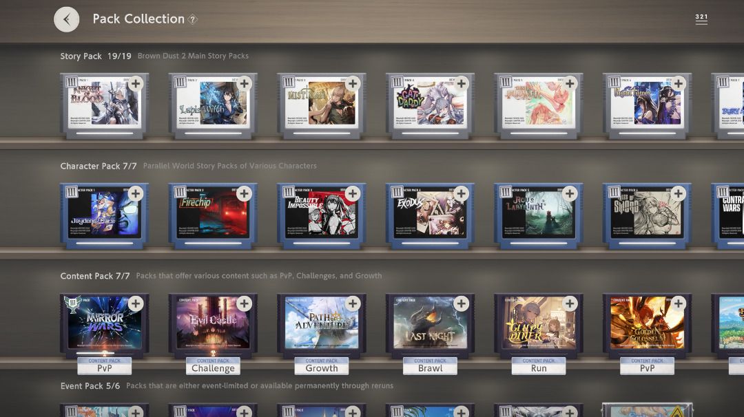 Browndust 2 End game account (Category: Game Gift Cards & Accounts) located in Baguio. Submitted by yuemi (Listing ID 1410663440, Image 2). Description: - Browndust 2 End Game Account Negotiable - 3/4 Mushoko Collab 2/4 Senran Kagura Collab 3/4 Goblin Slayer Collab 5/5 Bunnies All +5 All characters except Naratas and collab characters All non collab sig weapons except 4 check pictures All Characters max level All Stories complete, chapter 10 belo