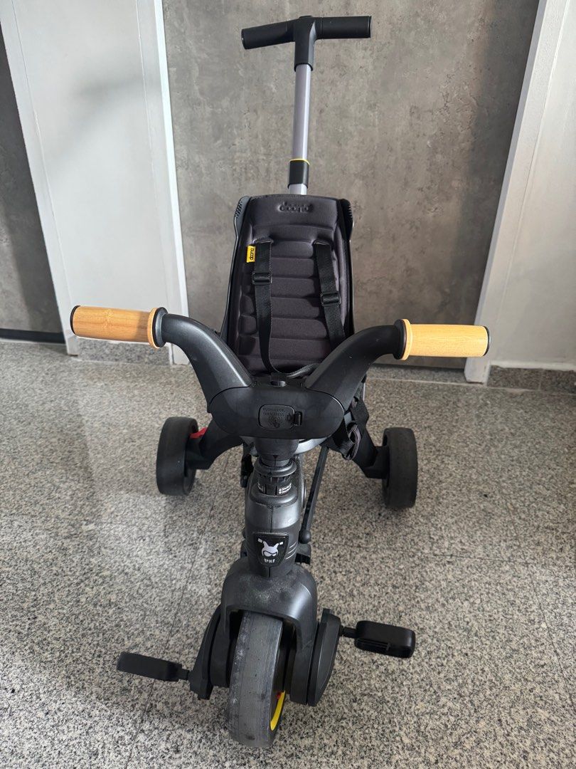 Doona Liki Trike S5 - Nitro Black, Babies & Kids, Going Out, Strollers ...