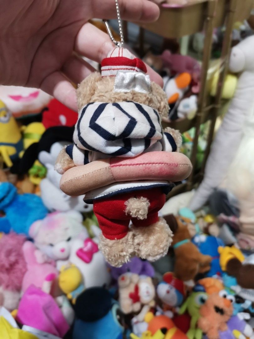 Duffy the Disney Bear Charm Plushie stuffed toy Keychain (Category: Plushies & Soft Toys) located in Mendez-Nunez. Submitted by daphnesstuffedtoys (Listing ID 1410699708, Image 2). Description: as is what you see is what you get.