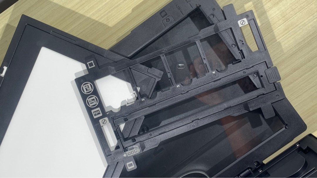 Epson Perfection V370 Photo Scanner (Category: Printers, Scanners & Copiers) located in Rizal. Submitted by AAA.PH (Listing ID 1410643097, Image 3). Description: - Epson Perfection V370 Photo Scanner - Includes power adapter and USB cable - Comes with film holder for negatives and slides - Features easy scan buttons - In good working condition.
