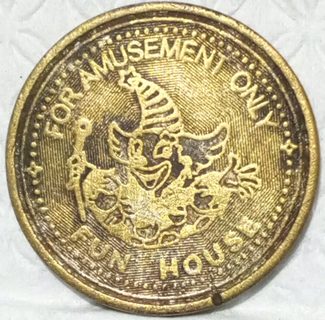 Fun House Token (Category: Currency) located in Quezon City. Submitted by jeandevera (Listing ID 1410655843, Image 1). Description: .