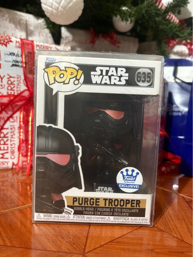 Funko Pop! Star Wars Purge Trooper #635 (Category: Designer & Blind Box Toys) located in Manila. Submitted by angelrm (Listing ID 1410648115, Image 1). Description: .