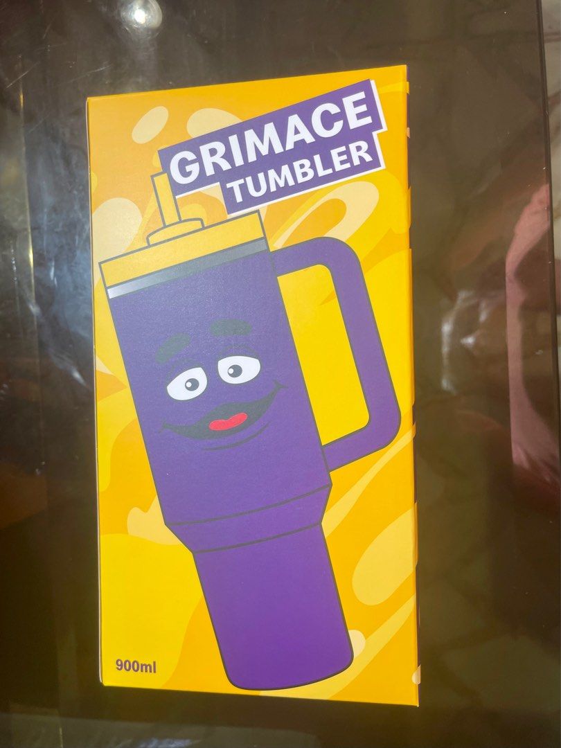 Grimace Tumbler Brandnew (Category: Water Bottles & Tumblers) located in Makati City. Submitted by jp_finds (Listing ID 1410565981, Image 3). Description: Mcdo limited edition Grimace tumbler Collectors item Brandnew .