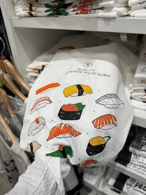 GU Sushi Graphic T-Shirt (Category: Tshirts & Polo Shirts ) located in Angeles City. Submitted by randomgoodies_ (Listing ID 1410708837, Image 3). Description: BRAND NEW CAN SEND ACTUAL PIC SIZE MEDIUM UNISEX RFS WRONG SIZE.