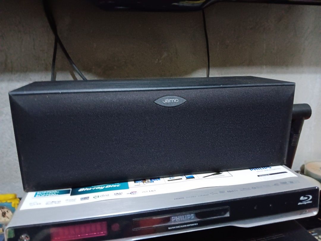 Jamo Center Speaker for ur Receiver Amplifier (Category: Soundbars, Speakers & Amplifiers) located in Mandaluyong City. Submitted by edward.l1 (Listing ID 1410570223, Image 1). Description: Jamo Center Speaker E-4CEN 100WATTS @ 8ohms specs nasa Picture Txt or Call 0927 130 7626 Edward.