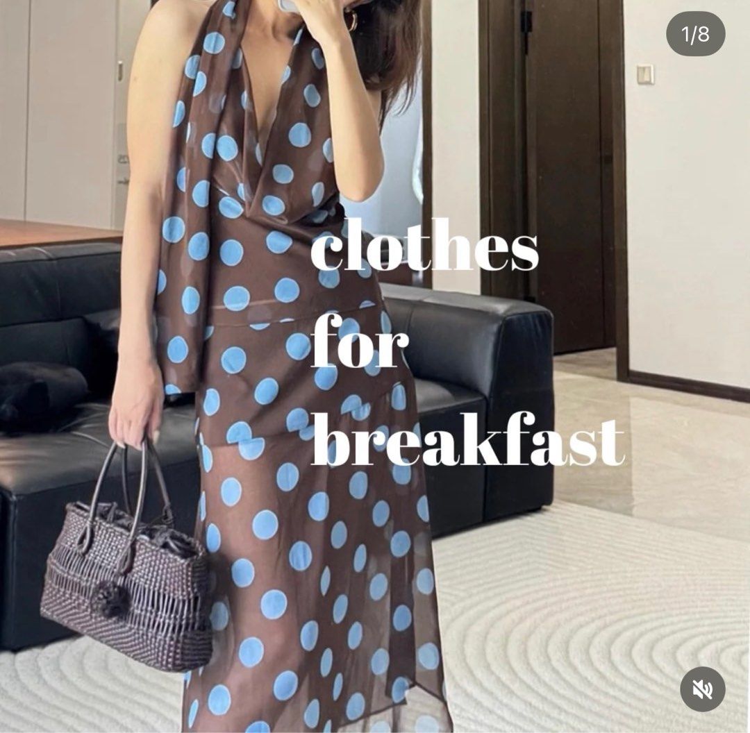 Keiko Polka top & bottom (Category: Sets or Coordinates) located in Peñablanca. Submitted by z.declutterz (Listing ID 1410682925, Image 1). Description: Recently bought this from Clothes for breakfast. RFS: impulsive buy + doesnt fit me well 🥲 Size: small-medium top: 350 bottoms: 450 loc: tuguegarao city, cagayan.