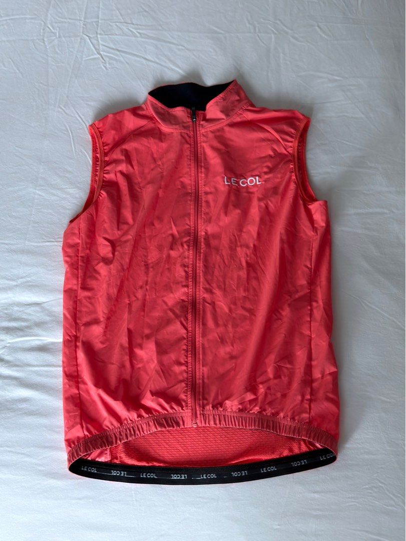 Le Col Cycling Vest - Coral (Category: Activewear) located in Makati City. Submitted by marcolimjap (Listing ID 1410599192, Image 1). Description: Never used. Just stored in closet.