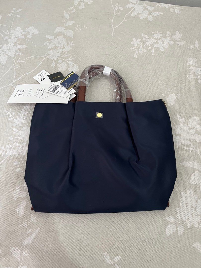 Legato Largo Crossbody Bag (Navy) (Category: Cross-body Bags) located in Makati City. Submitted by jonahbernice (Listing ID 1410583642, Image 3). Description: Legato Largo sister company of Anello Never been used Extra bag Bought in Japan Location: Davao City.