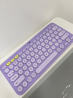 Logitech POP Keys Wireless Keyboard - Lilac439557018543738880