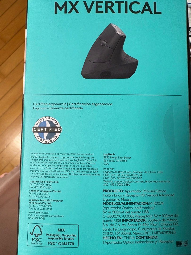 Mx Vertical Logitech （分類：電腦滑鼠及相關產品）位於 Hong Kong。 由 melody9966 提交（商品編號 1410567680，圖片 2）。簡介： 。