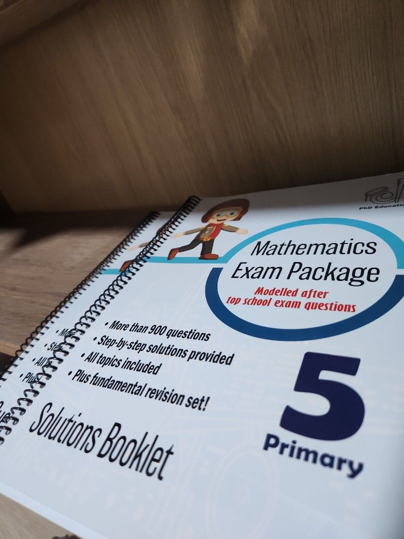 PhD Ed p5 Math Exam Package 2025 edition, Hobbies & Toys, Books ...