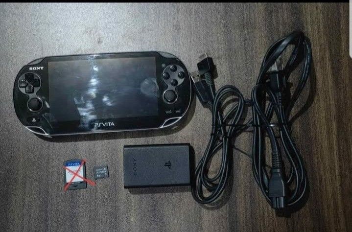 PsVita 1000 (Category: PlayStation) located in Manila. Submitted by waiianz (Listing ID 1410704603, Image 1). Description: Negotiable PS VITA 1000 Jailbreak 64gb External Memory - 15 PS Vita Game Installed - 24 PSP Games Maraming NES/SNES/N64/Gameboy gamesinstalled 4gb Memory Card Charger USB Cable Free PsVita Hard Case.