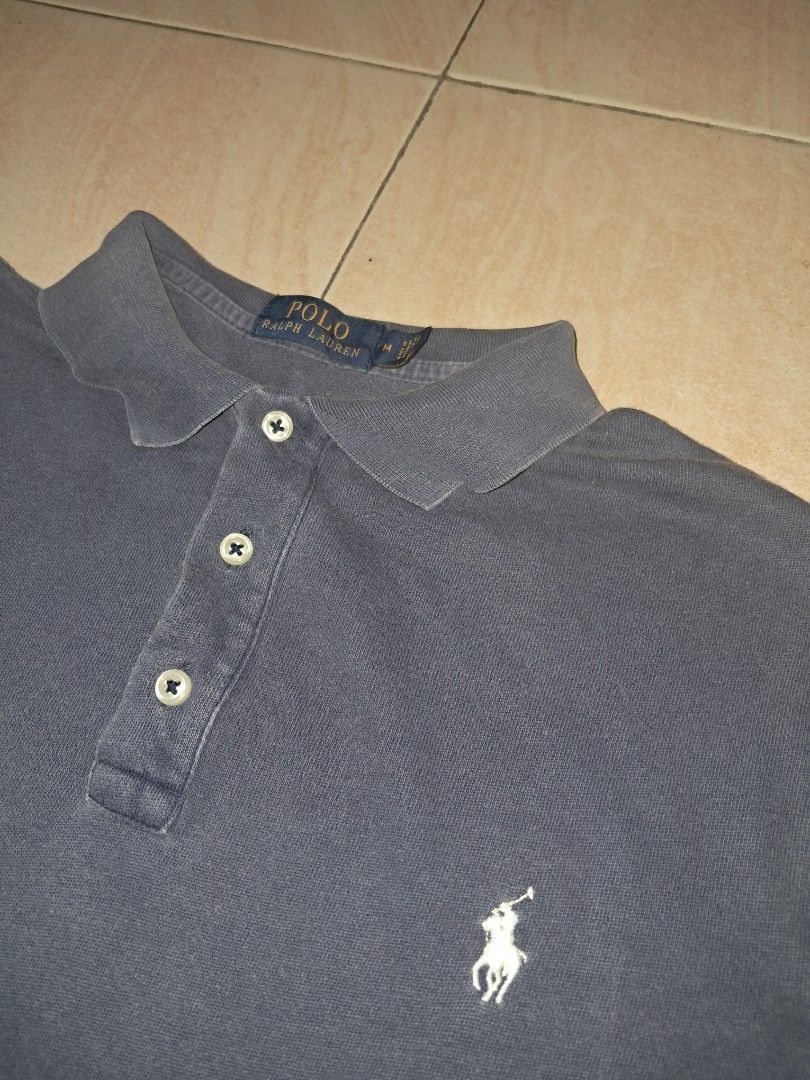Ralph Lauren Polo Shirt (Category: Tshirts & Polo Shirts ) located in Naga. Submitted by dunxx (Listing ID 1410587599, Image 2). Description: Polo RL (Navy Blue) 20.5 x 26.5 8/10 color rate 350 shipped.