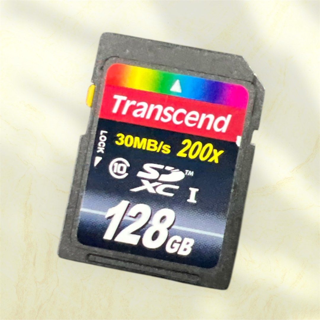 SD Card (Category: Memory & SD Cards) located in Valenzuela. Submitted by gotdrip (Listing ID 1410565030, Image 1). Description: Transcend SDXC Memory Card 128GB (200x, 30MB/s) Store your photos, videos, and files reliably with this Transcend 128GB SDXC Memory Card. Designed for cameras, camcorders, and other SDXC-compatible devices, it offers stable performance for everyday photography and Full HD video recording. Key Features: • Brand: Transcen