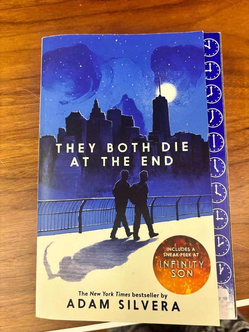 They Both Die at the End by Adam Silvera (Category: Storybooks) located in Quezon City. Submitted by cdeclutterszz (Listing ID 1410599232, Image 1). Description: - Purchased in Fullybooked - Unused.