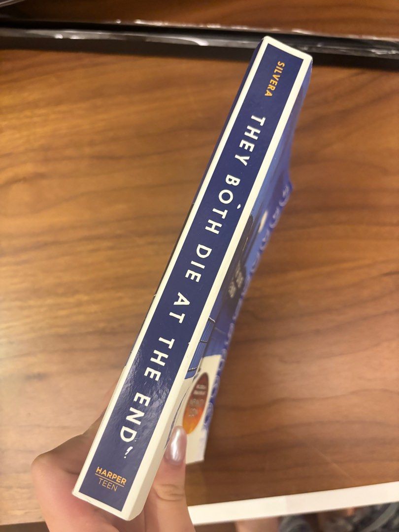 They Both Die at the End by Adam Silvera (Category: Storybooks) located in Quezon City. Submitted by cdeclutterszz (Listing ID 1410599232, Image 2). Description: - Purchased in Fullybooked - Unused.