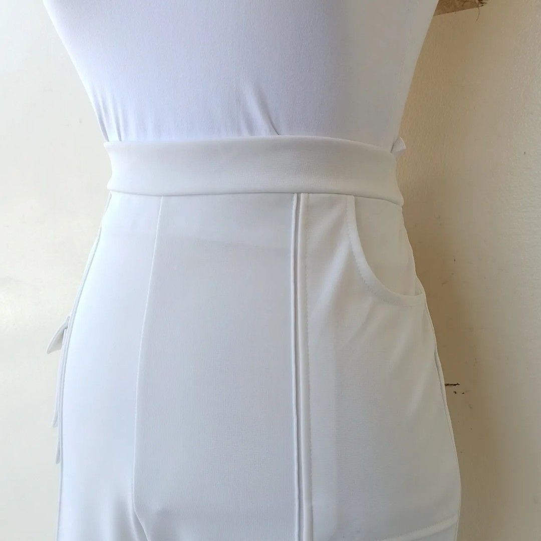 White Trouser JT25 ( W: 32-38) (Category: Other Bottoms) located in Las Pinas. Submitted by ejstyles (Listing ID 1410667518, Image 3). Description: stretchable with pockets.