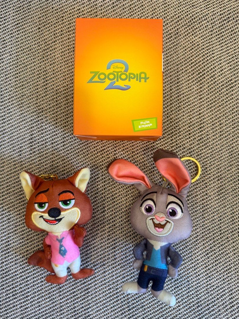 優獸大都會2 限量版盲盒鑰匙扣 Zootopia II limited-edition blind box keychain, 興趣及遊戲 ...
