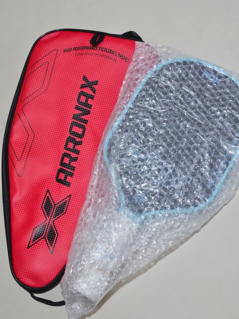 Authentic Arronax Pickleball Paddle Brandnew (Category: Racket and Ball Sports) located in Pasig City. Submitted by lr.authentics (Listing ID 1407413622, Image 2). Description: For Sale Only 101% Authentic and Brandnew Arronax Pickleball Paddle Carbon Fiber 16mm Rough Surface With Free Paddle Bag Selling price is 1.9k only Pickup or via courier Pm for Inquiries.