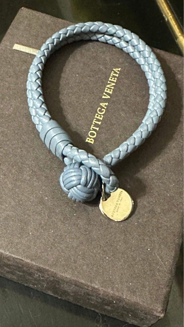 Authentic Bottega Veneta (Category: Luxury Accessories) located in Manila. Submitted by chloe_luxuries (Listing ID 1407458423, Image 2). Description: Guaranteed Original Bottega Veneta Bracelete Still in very good condition Comes with card and box Pm for those interested.