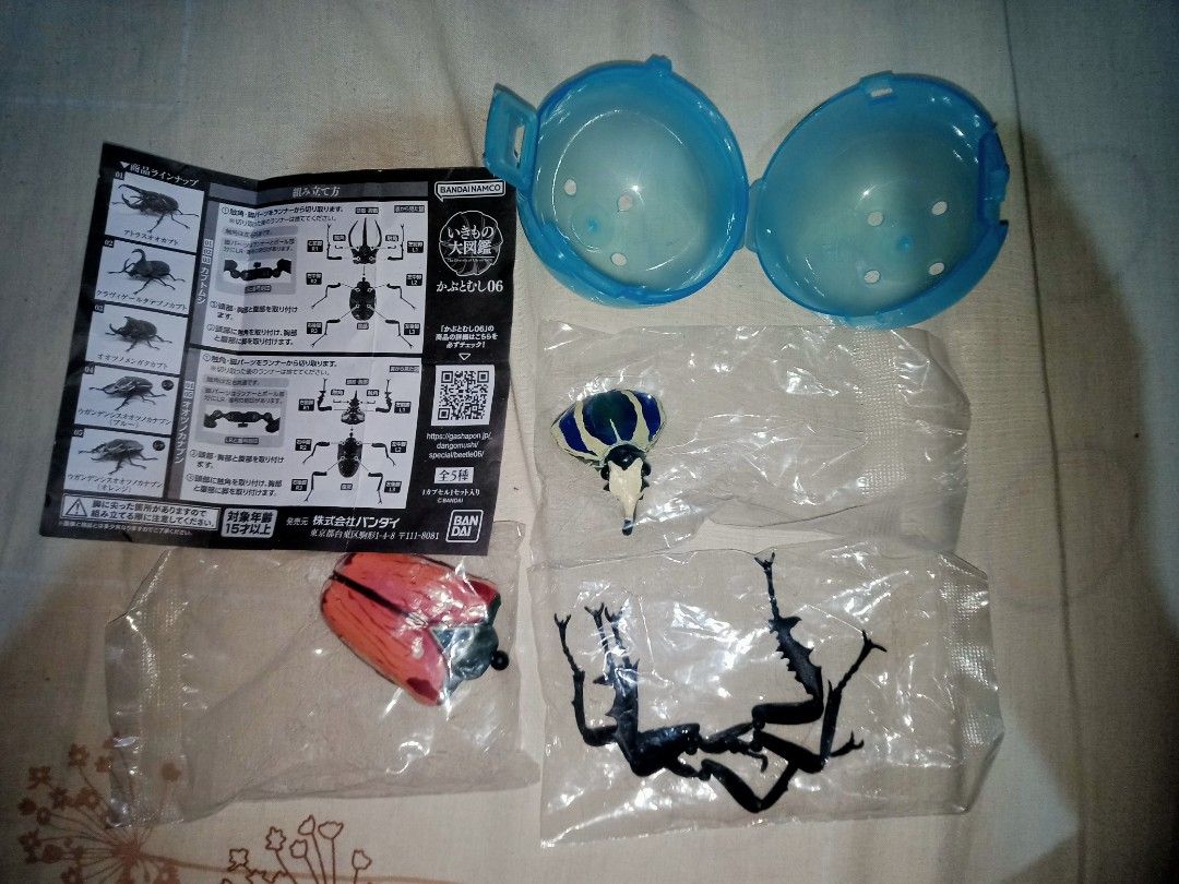 Bandai Ikimono Encyclopedia Gashapon rhinoceros beetles toy figure (Category: Figurines & Statues) located in Zamboanga. Submitted by lcomprendio26013 (Listing ID 1407392726, Image 1). Description: 👁PLEASE READ THE DESCRIPTION BEFORE YOU CHAT ME👍 AUTHENTIC Brand: Bandai size:4" Brandnew 📢📢pg hnd aq makarply dto sa carousel paki messge aq sa peysbuk SEARCH LZ FIGURE AND STUFF📢📢.