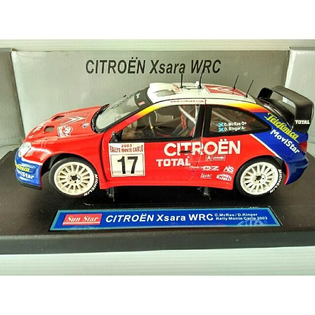 Miniature 1:43 Vitesse – Citroën Xsara WRC McRae/Ringer – Rallye Grande-Bretagne 2003