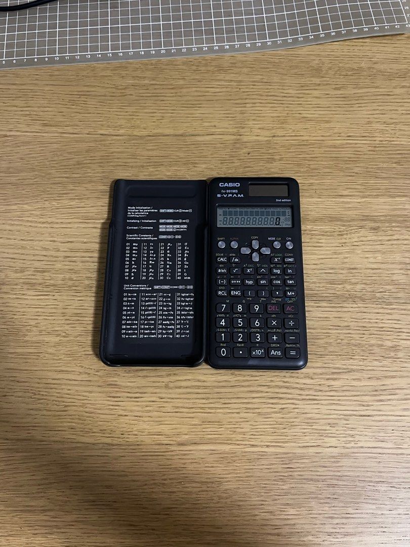 CASIO fx991MS Calculator 2nd edition (Category: Office & Business Technology) located in Marikina City. Submitted by x08__31x (Listing ID 1407493872, Image 3). Description: - CASIO fx991MS calculator included. - Comes with a protective cover. - Durable and reliable design - Suitable for students and professionals - Easy to use - Fully functioning, no issues - Can send more pics / videos GCash / BPI Transfer.