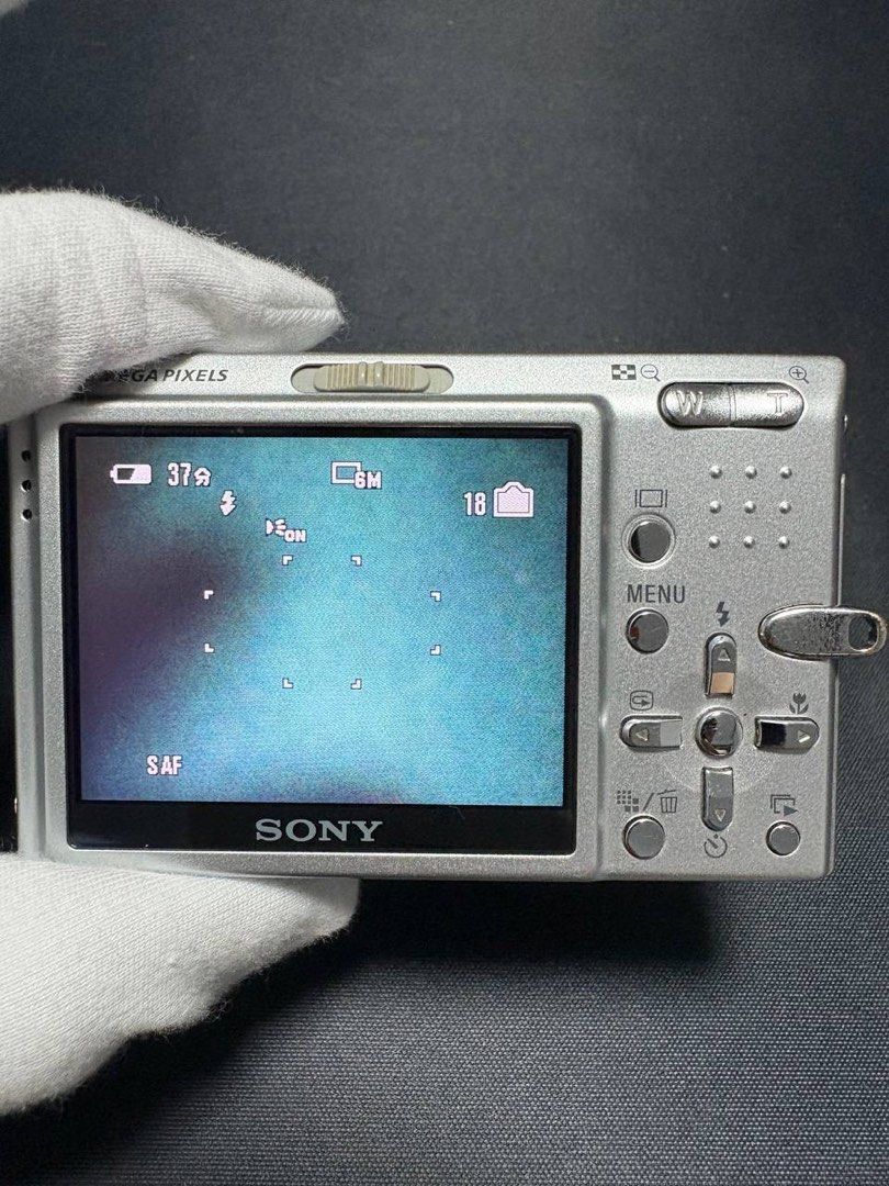 Cybershot DSC-T9 silver digital camera Sony, Photography, Cameras