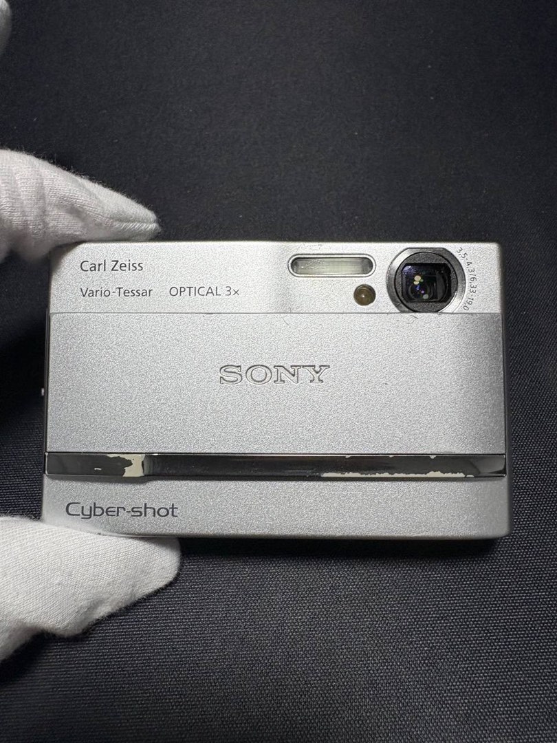 Cybershot DSC-T9 silver digital camera Sony, Photography, Cameras
