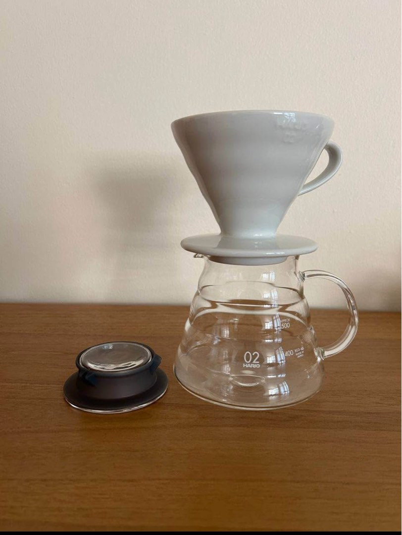 Hario V60 Ceramic Dripper + 600ml Range Server, TV & Home Appliances ...