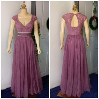 strapless open back dress Sexy Plus Size Prom Dresses Two Piece Lace Ivory Prom Dress JKP001  Anna  PromDress