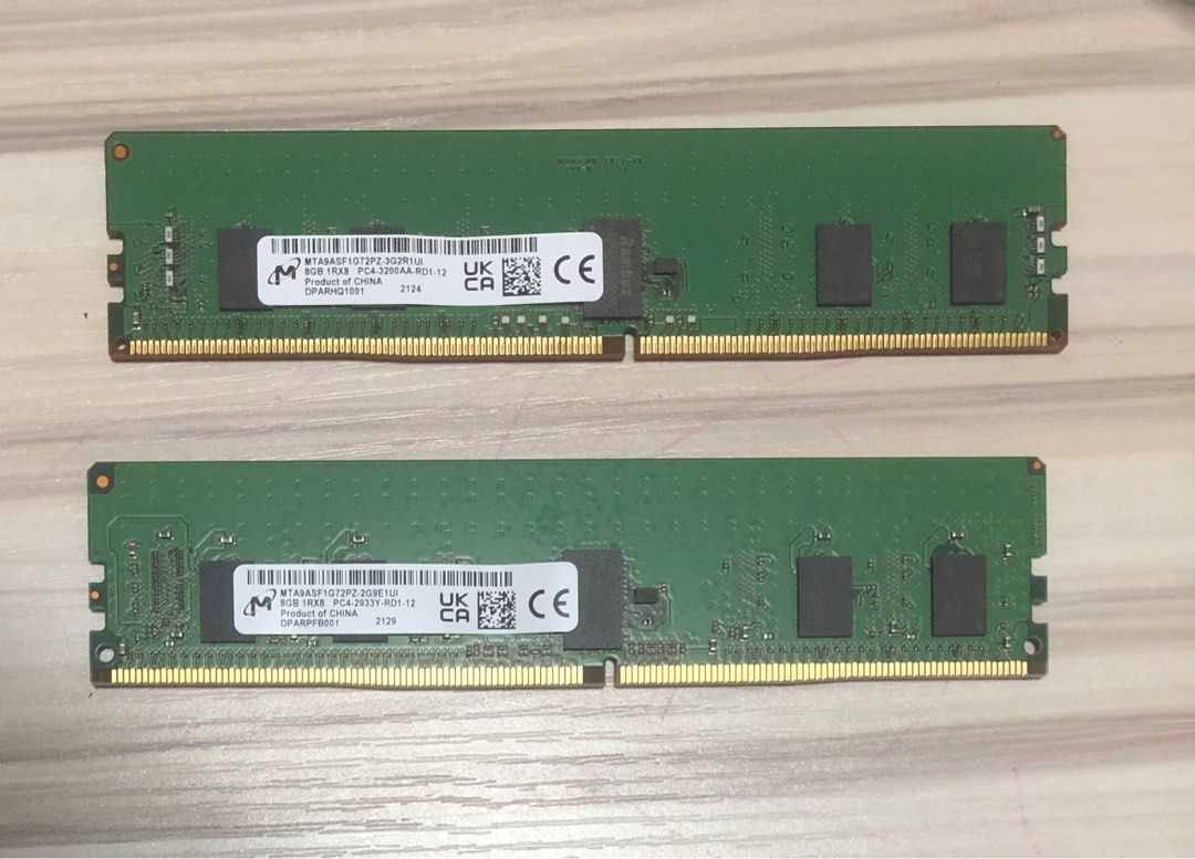 Micron 8GB DDR4 3200MHz RAM, Computers & Tech, Parts & Accessories ...
