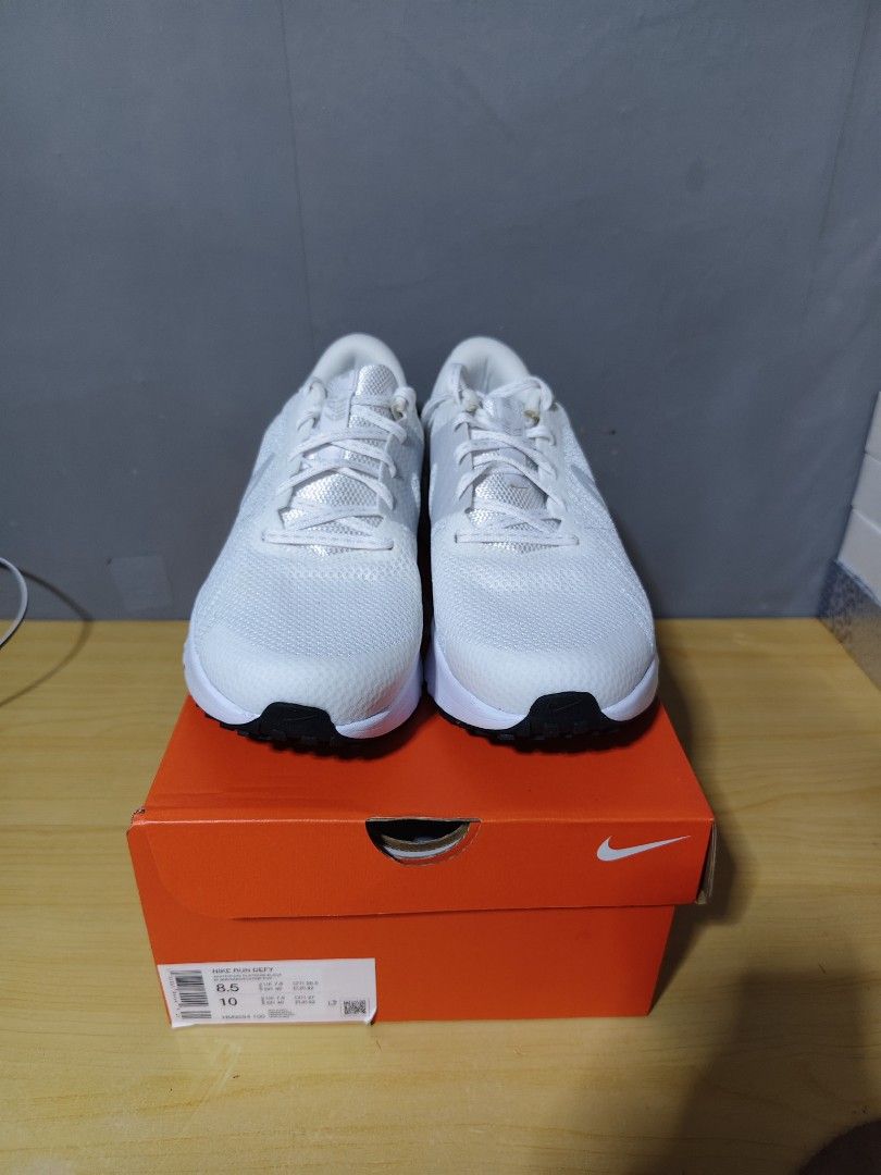 Nike Run Defy White Running Shoes (Category: Sneakers) located in Marilao. Submitted by declutterwjosh13 (Listing ID 1407531309, Image 2). Description: 🌟 Nike Run Defy 8.5 US Mens – For Sale! 🌟 📌 Price: Php 1,500 only! 📍 Location: Marilao, Bulacan 📝 Item Details: Condition: Brand New Brand/Model: Nike Inclusions: Shoes with Box Issues: None Reason for selling: Decluttering/Impulse Buying 🚚 Delivery / Meetup Options: Meetup: SM Marilao/Maril