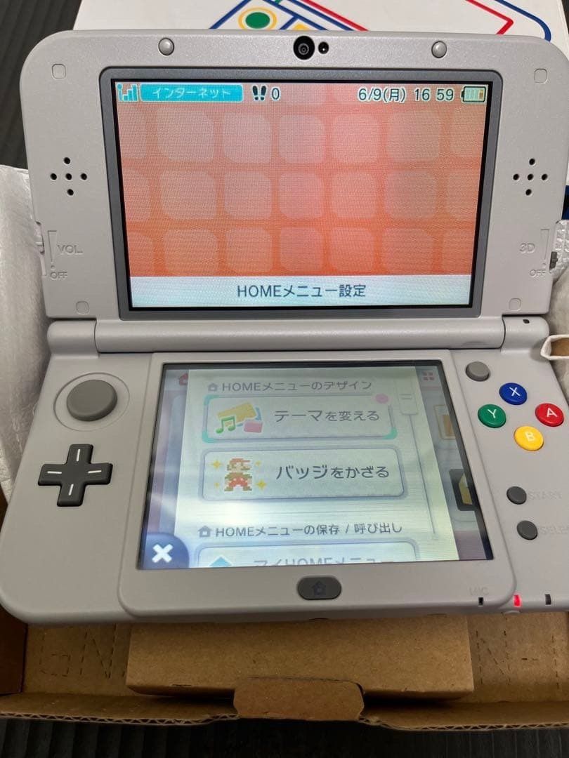 Nintendo 3DS LL Super Famicom Edition (Category: Nintendo) located in Manila. Submitted by japan_treasure (Listing ID 1407399188, Image 3). Description: Operation confirmed. It includes the downloadable version of Mother 2 software. If not necessary, you can initialize it here. There are some minor signs of use, scratches and dirt, but they are not noticeable..