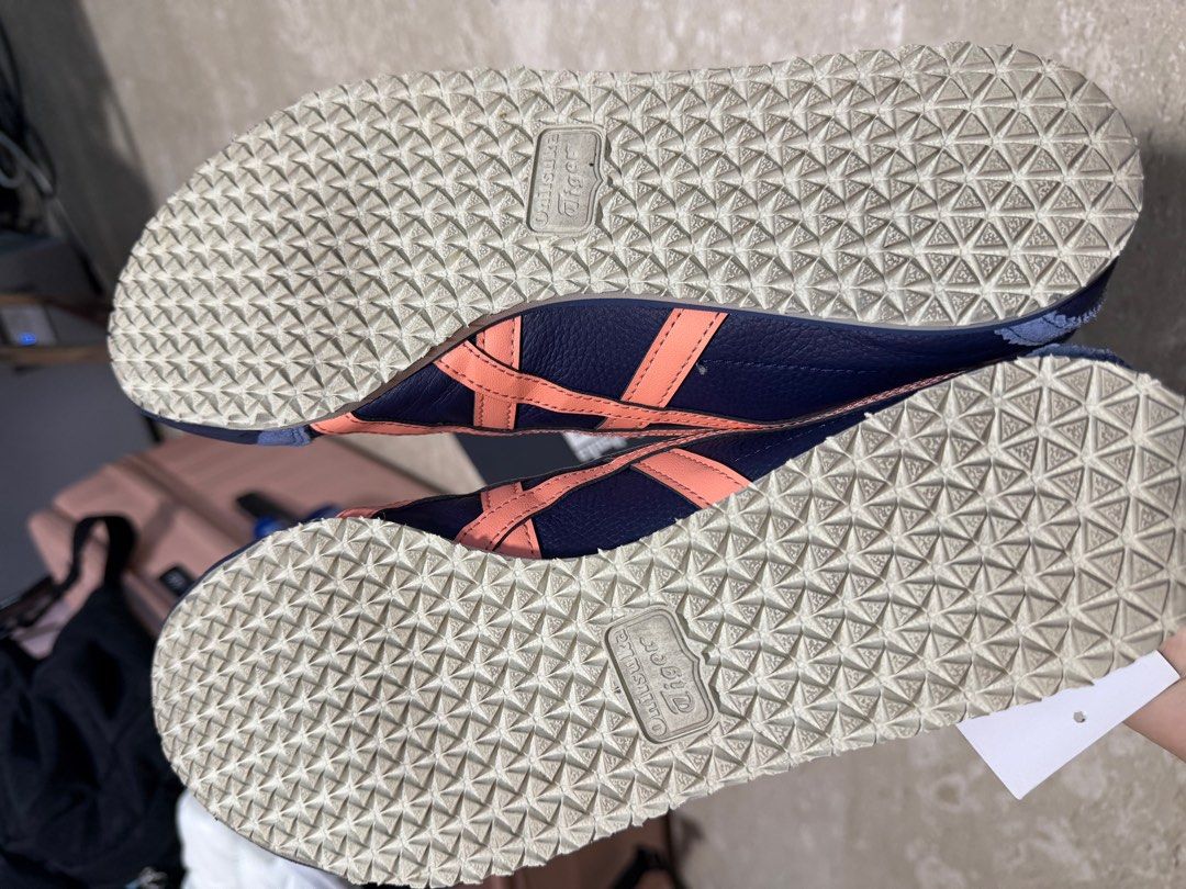 Onitsuka Tiger Mexico 66 - Peacoat/Guava sneakers (Category: Sneakers) located in Singapore. Submitted by reeenie (Listing ID 1407381202, Image 3). Description: Authentic Onitsuka Tiger Mexico 66 Like new, worn once. Come with a box as shown Size shown on photos .