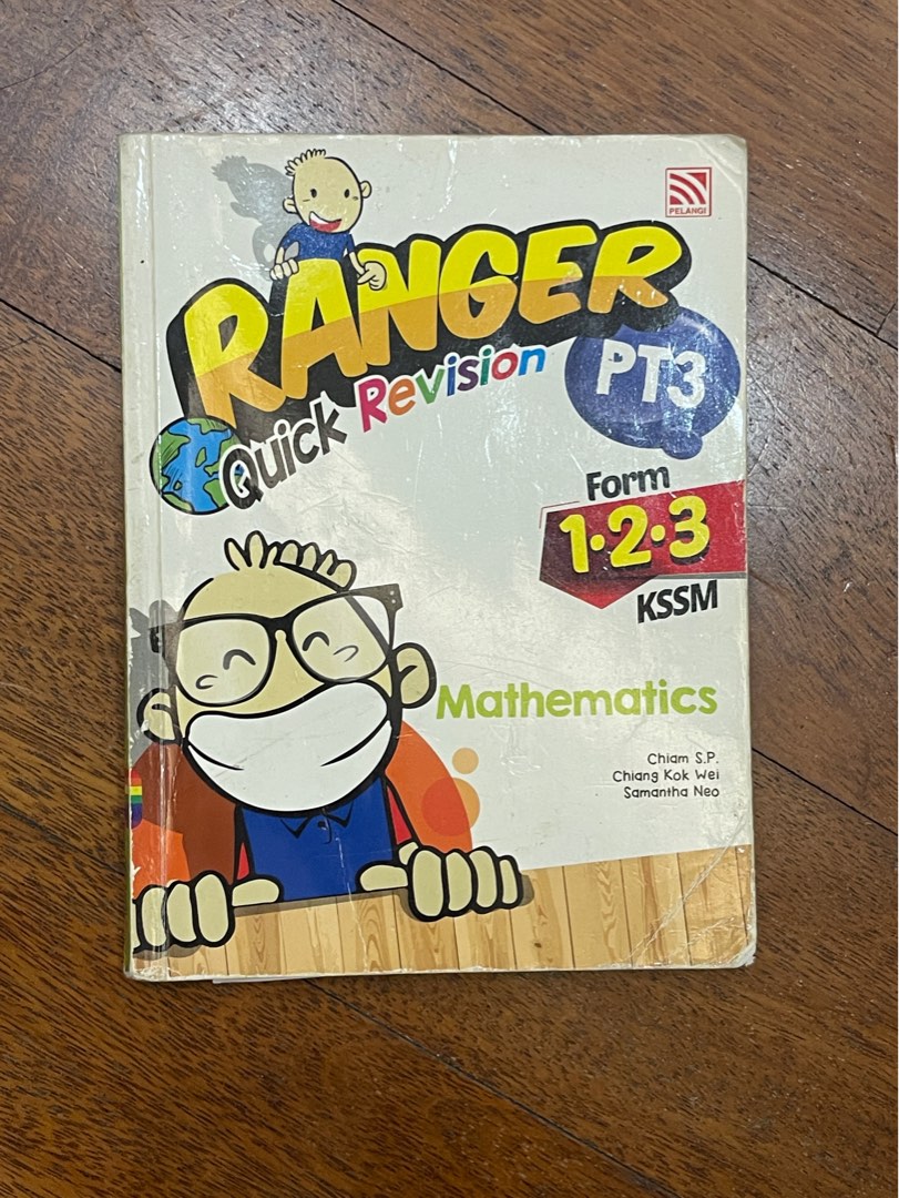 Add Maths Ranger Book Ranger Quick Revision Mathematics Form 1-2-3, Hobbies & Toys, Books ...