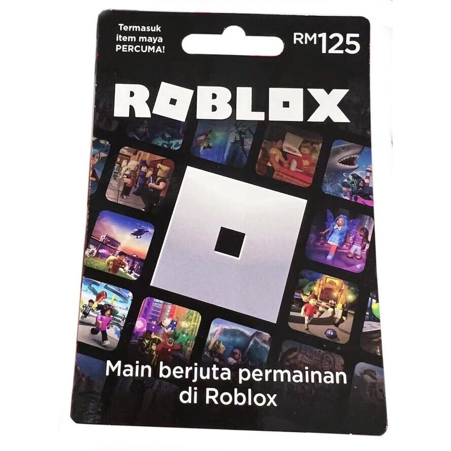 Roblox Gift Card RM125 - 2k robux, Video Gaming, Gaming Accessories ...