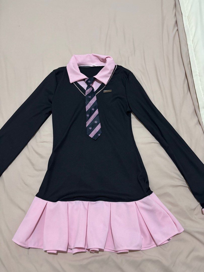School Uniform Dress with Tie (Category: Dresses) located in Quezon City. Submitted by blueeeming (Listing ID 1407556329, Image 3). Description: .