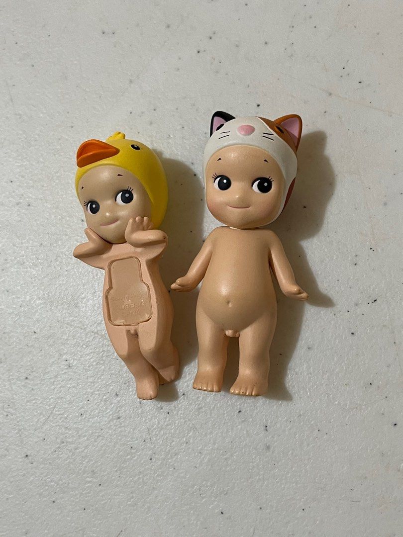 Sonny Angel SET (BOTH FOR ₱620) (Category: Designer & Blind Box Toys) located in San Mateo. Submitted by akariru (Listing ID 1407419212, Image 1). Description: check pix for the flaws Sonny Angel Duck Hipper Sonny Angel Animal 4 Series - Calico Cat payment thru gcash delivery only.