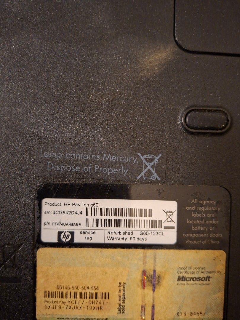 Sony VAIO + Hp pavilion (Category: Laptops & Notebooks) located in Mexico. Submitted by leebrianibuna (Listing ID 1407526830, Image 3). Description: For Sale Sony Vaio PCG-2F2L (kindly google specs) Hp Pavilion g60 (kindly google specs) Issues agad: Sony-LCD pro readable pa nman,OS not found Hp-broken lcd and letter O key missing Pareho may power Both with charger Intact all HDD nila Good pangpyesa or if you can repair & upgrade the specs Parang 