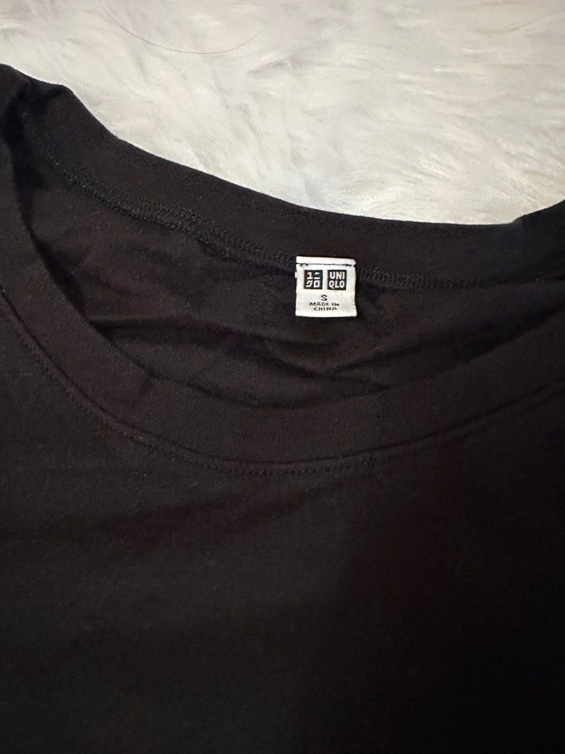 Uniqlo Padded Dress (Category: Dresses) located in Baguio. Submitted by julia.ae (Listing ID 1407426284, Image 2). Description: Uniqlo black maxi dress - Size: Small - Features: Round neckline, short sleeves, built-in bra - Color: Solid black - Cotton Like new! No longer fits me 💰Payment first 🚚 J&T.