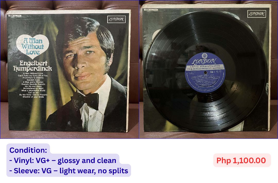 Vinyl Batch 2 - Pop Legends & Crooner Classic (Category: Vinyls) located in Quezon City. Submitted by leoricktechservices (Listing ID 1407471061, Image 3). Description: * Prices are negotiable for bulk buyers * There are 3 sets (29 in total) * Items are located in Marikina inside Villa Grande Subdivision right beside Meteor Homes..
