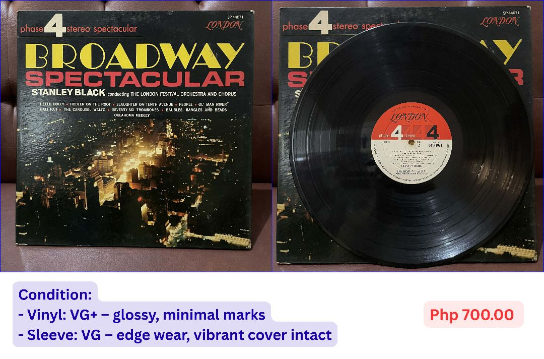 Vinyl Batch 3 - Hawaiian & Broadway (Category: Vinyls) located in Quezon City. Submitted by leoricktechservices (Listing ID 1407471286, Image 2). Description: * Prices are negotiable for bulk buyers * There are 3 sets (29 in total) * Items are located in Marikina inside Villa Grande Subdivision right beside Meteor Homes..