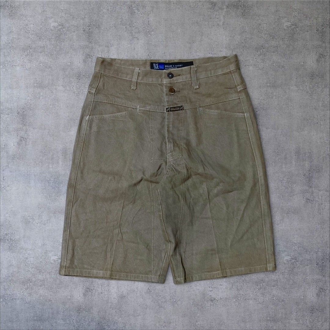 Y2K MARITHE FRANCOIS GIRBAUD BAGGY JORTS (Category: Shorts) located in San Carlos City. Submitted by noynoy11 (Listing ID 1407507686, Image 2). Description: Y2K MARITHE FRANCOIS GIRBAUD BAGGY JORTS✅ Size 31 32W - 24L - 11H Like new - No issues DM✅.